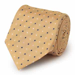 ドット柄タイ