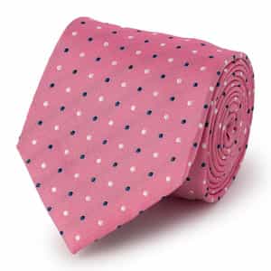ドット柄タイ