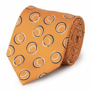 サークル柄タイ