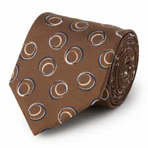 サークル柄タイ