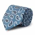 ペイズリー柄タイ