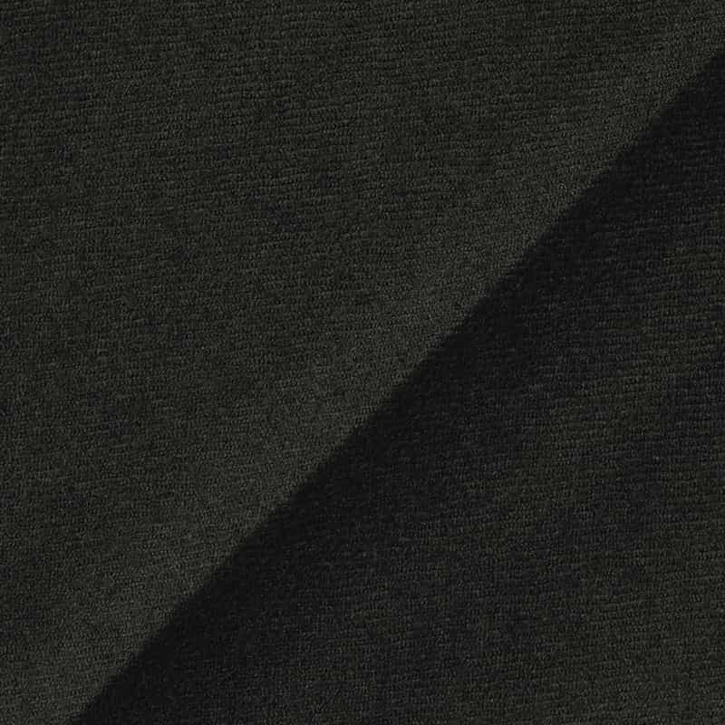 BARNEYS NEW YORK フランネル素材ストレートパンツ BLACK