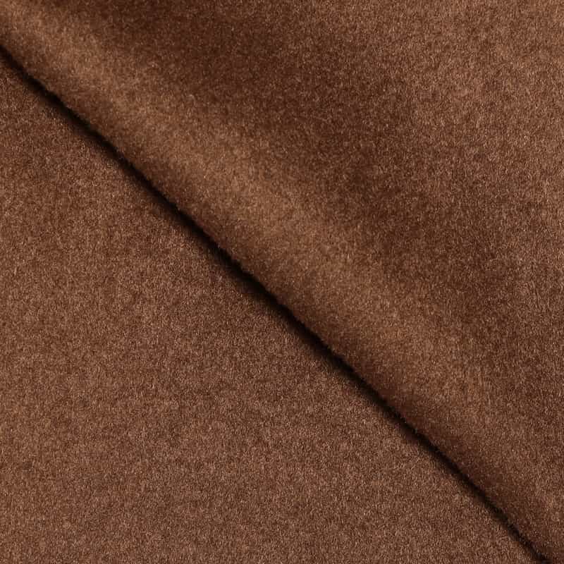 BARNEYS NEW YORK ニットメルトンビーバーチェスターコート BROWN