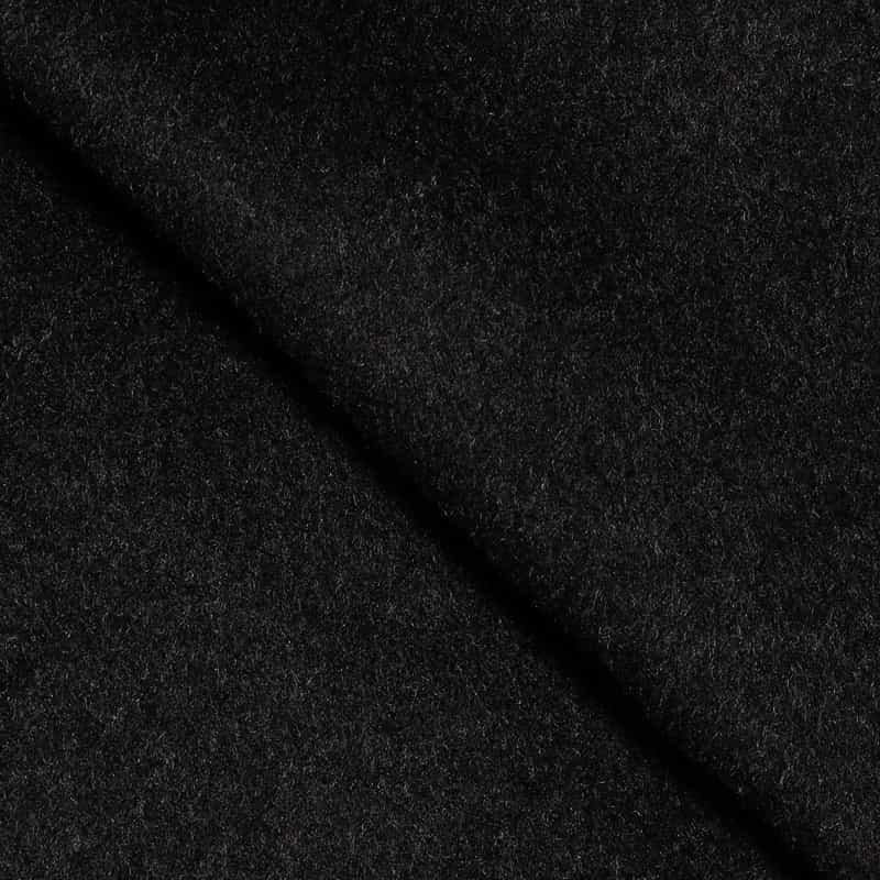 BARNEYS NEW YORK ニットメルトンビーバーチェスターコート GRAY