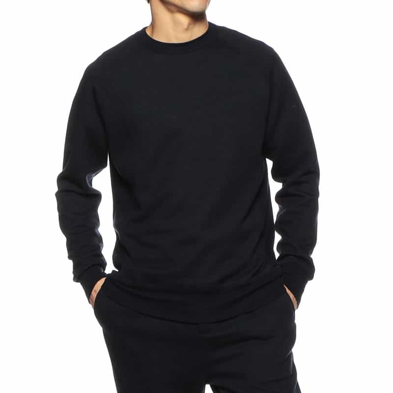 BARNEYS NEW YORK セットアップスエットプルオーバー NAVY