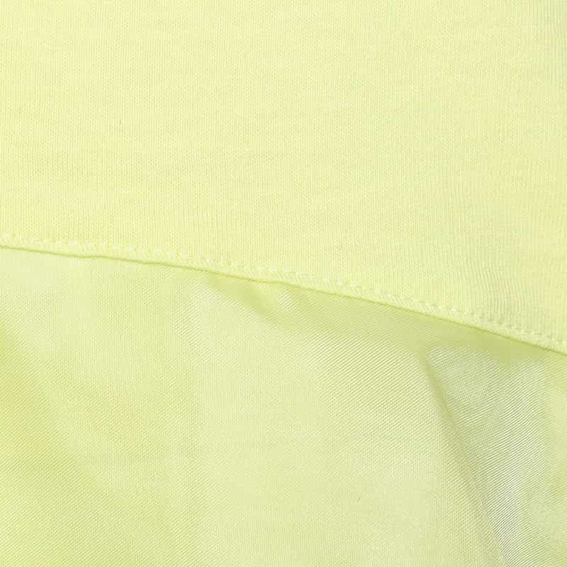 BARNEYS NEW YORK ウォッシャブルウエスト切替ペプラムカットソー LIGHT GREEN