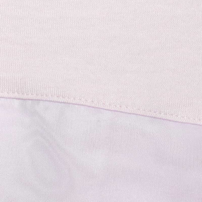 BARNEYS NEW YORK ウォッシャブルウエスト切替ペプラムカットソー LIGHT PURPLE