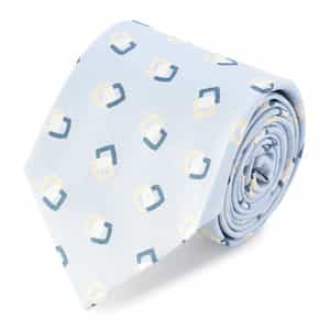 チェーン柄タイ