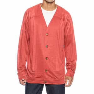 リネンVネックニットカーディガン