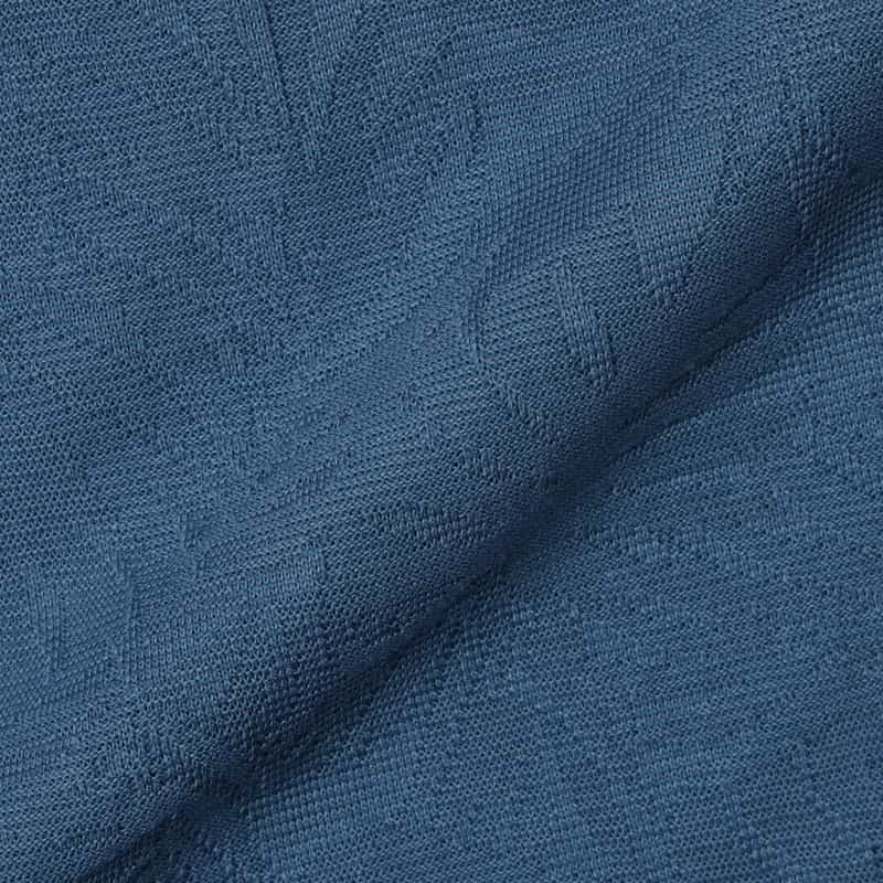 BARNEYS NEW YORK ボタニカル柄Tシャツ BLUE