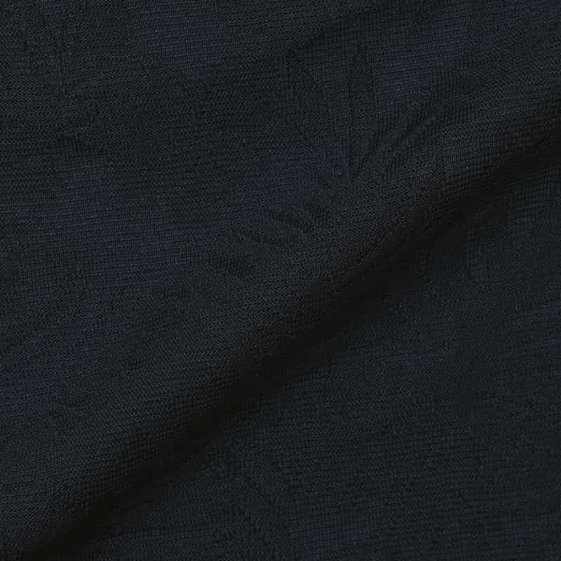 BARNEYS NEW YORK ボタニカル柄Tシャツ NAVY