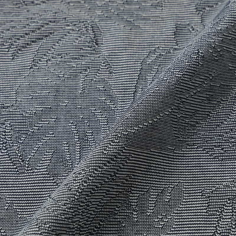 BARNEYS NEW YORK ボタニカル柄Tシャツ GRAY