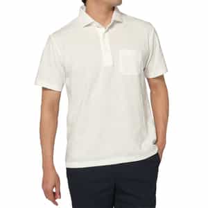 ポケット付きポロシャツ