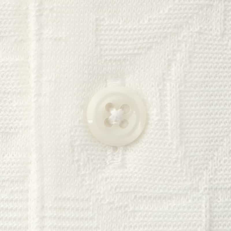 BARNEYS NEW YORK ポケット付きポロシャツ WHITE