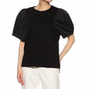 ウォッシャブル ボリュームスリーブブラウス （ALBINI社製コットン使用）