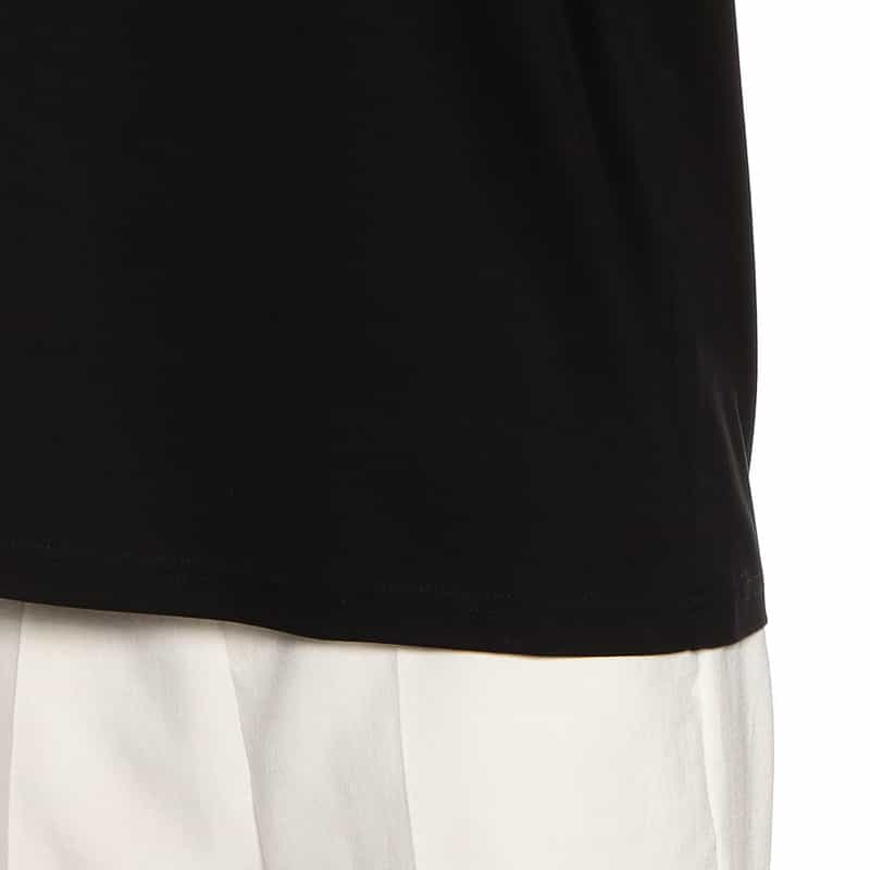 BARNEYS NEW YORK ウォッシャブル ボリュームスリーブブラウス （ALBINI社製コットン使用） BLACK