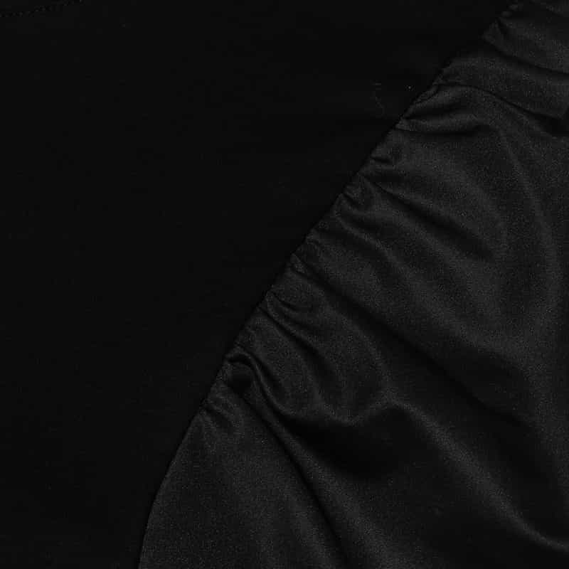 BARNEYS NEW YORK ウォッシャブル ボリュームスリーブブラウス （ALBINI社製コットン使用） BLACK