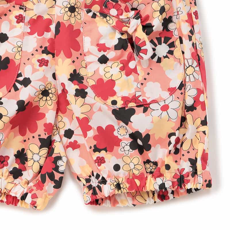 MARNI ガールズフラワープリントブルマ PINK
