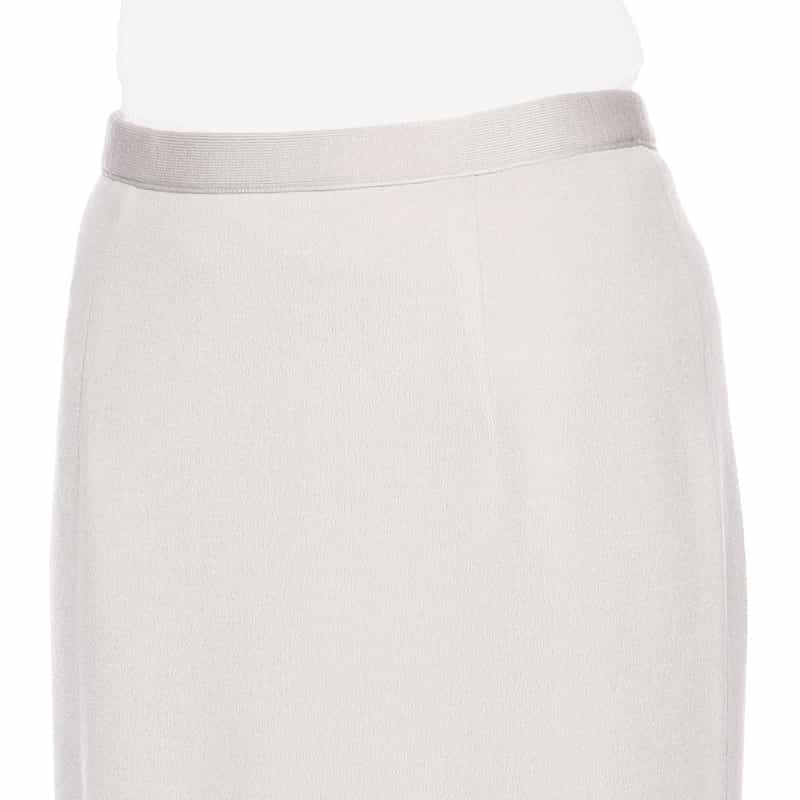 BARNEYS NEW YORK セットアップウォッシャブル タイトニットスカート LIGHT GRAY