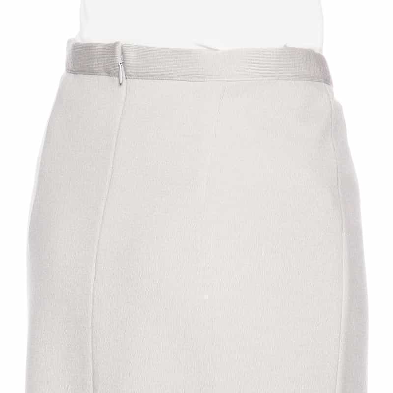 BARNEYS NEW YORK セットアップウォッシャブル タイトニットスカート LIGHT GRAY