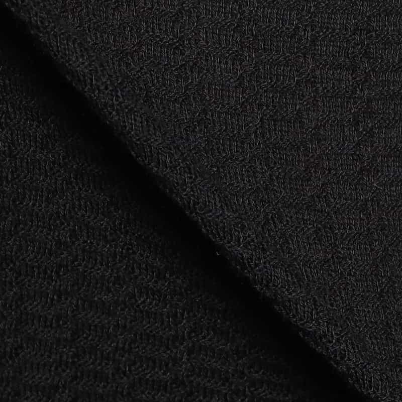 BARNEYS NEW YORK コットンニットプルオーバー BLACK