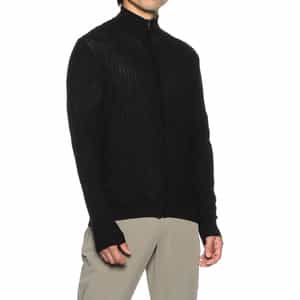 ジップアップニットカーディガン