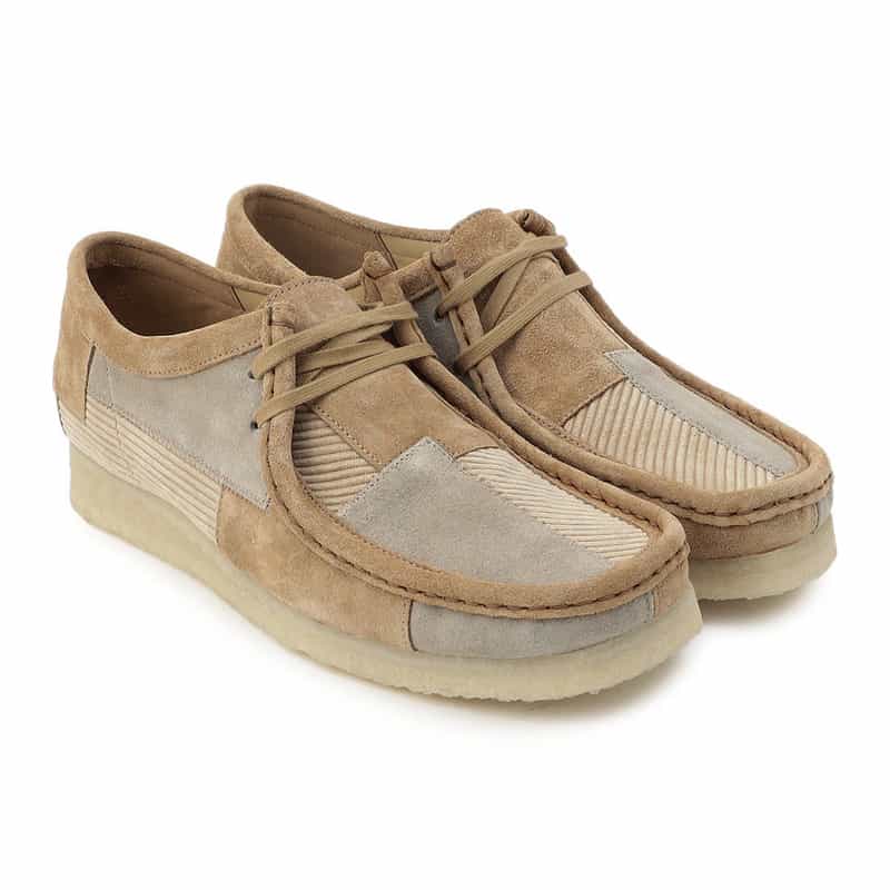 CLARKS パッチワークワラビーブーツ MULTI COLOR