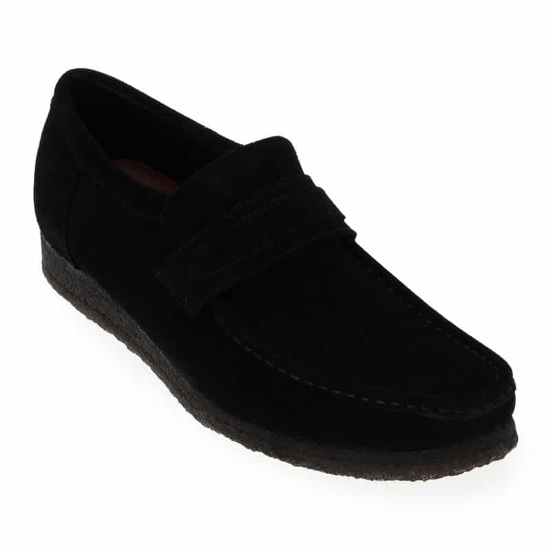 Clarks ワラビーローファー "WALLABEE LOAFER" BLACK