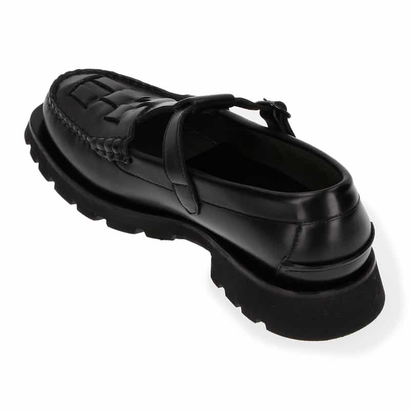 HEREU メッシュローファー BLACK