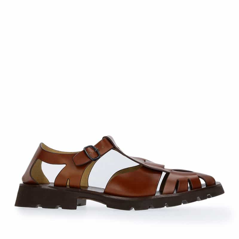 HEREU バーニーズ　ニューヨーク限定フィッシャーマンサンダル BROWN