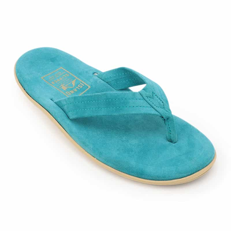 ISLAND SLIPPER トングサンダル "PT203" TURQUOISE