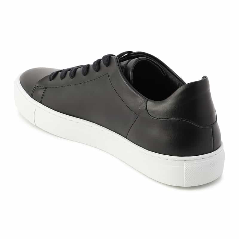 BARNEYS NEW YORK レザースニーカー BLACK