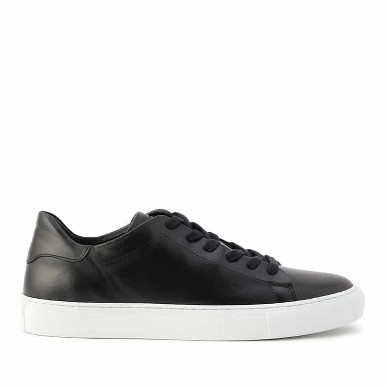 BARNEYS NEW YORK レザースニーカー BLACK
