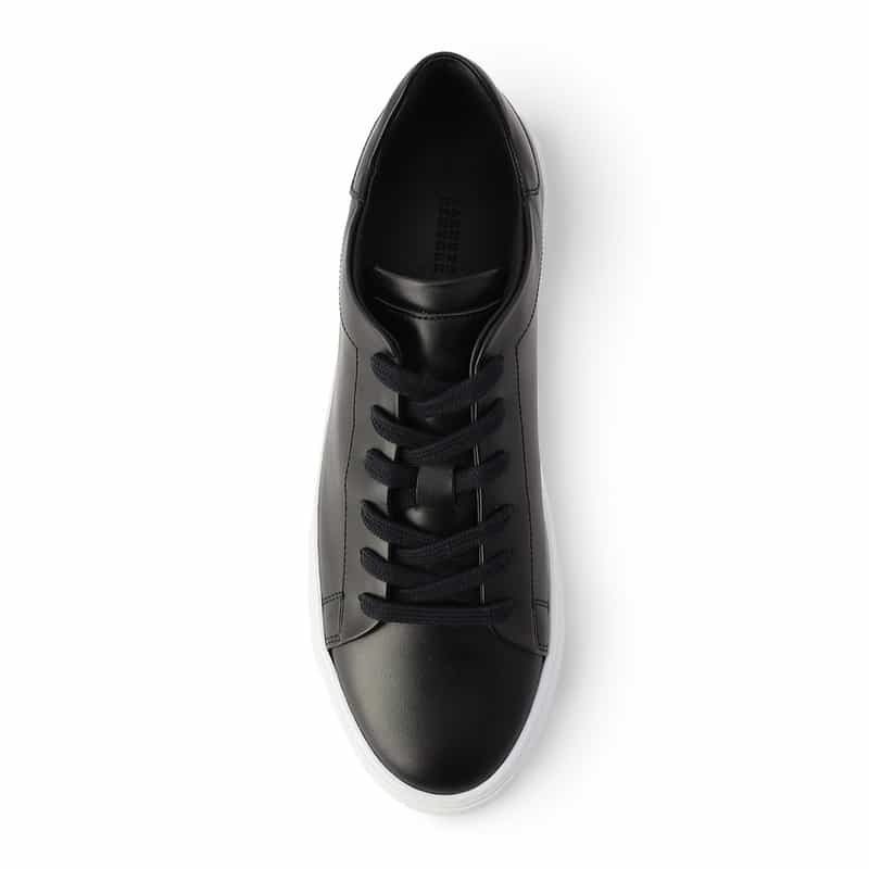 BARNEYS NEW YORK レザースニーカー BLACK