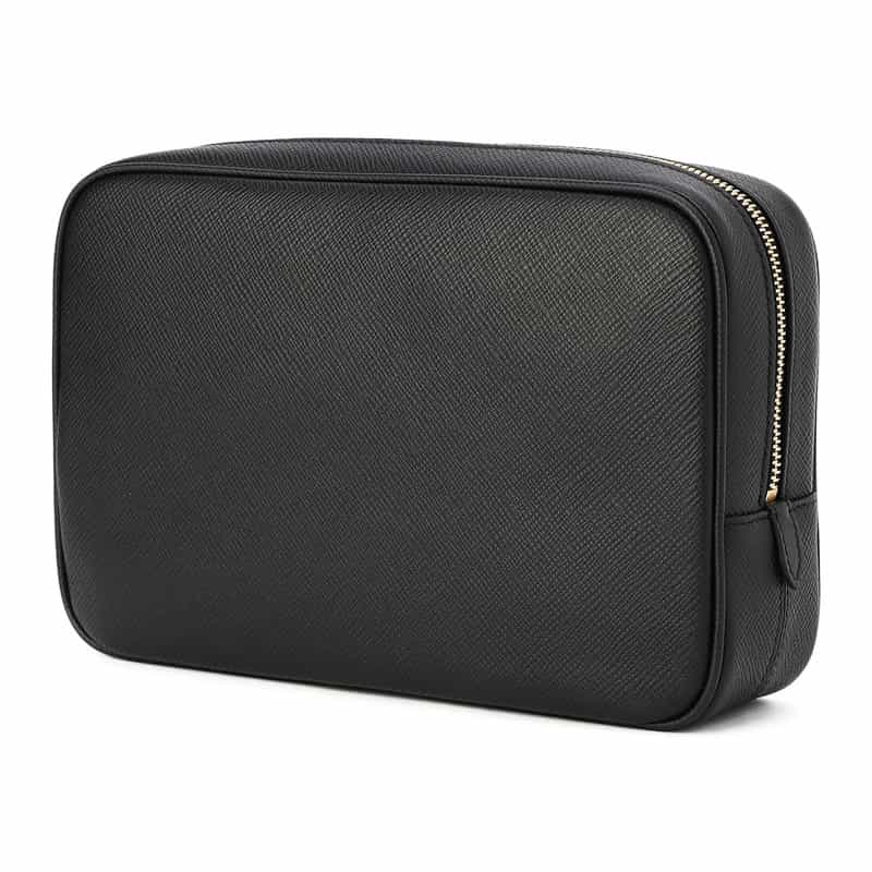 SMYTHSON “PANAMA" オーガナイザーポーチ BLACK