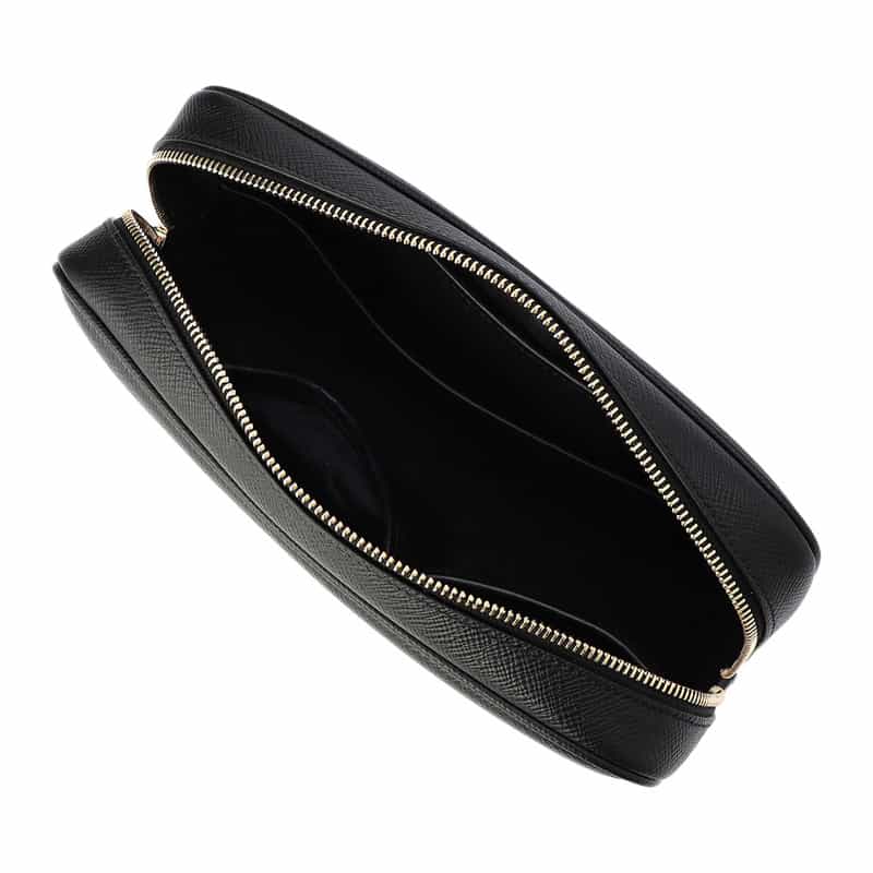 SMYTHSON “PANAMA" オーガナイザーポーチ BLACK