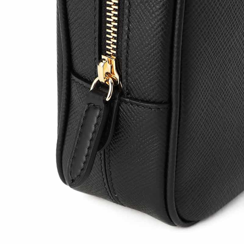 SMYTHSON “PANAMA" オーガナイザーポーチ BLACK