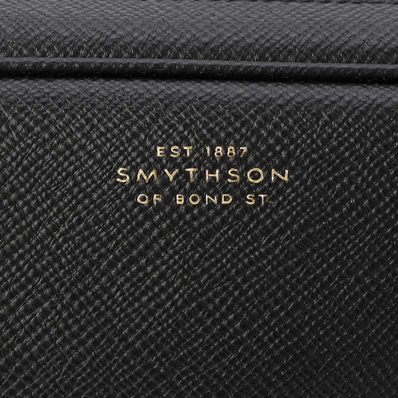 SMYTHSON “PANAMA" オーガナイザーポーチ BLACK