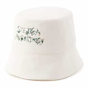 ロゴ刺繍バケットハット