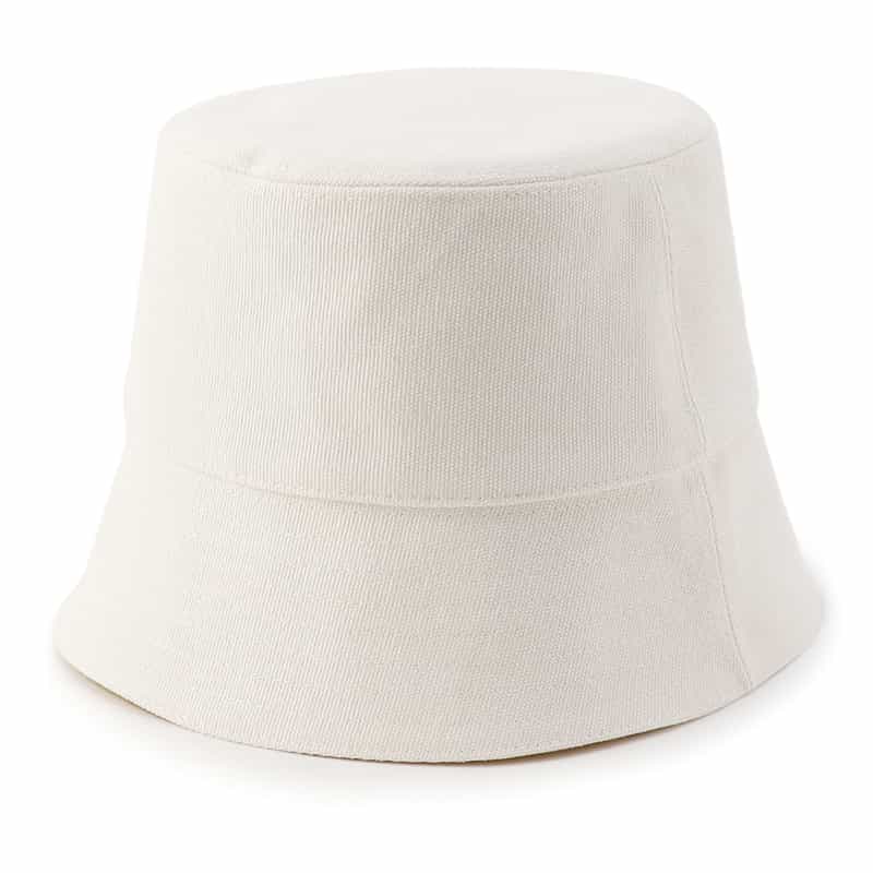 STELLA McCARTNEY ロゴ刺繍バケットハット WHITE