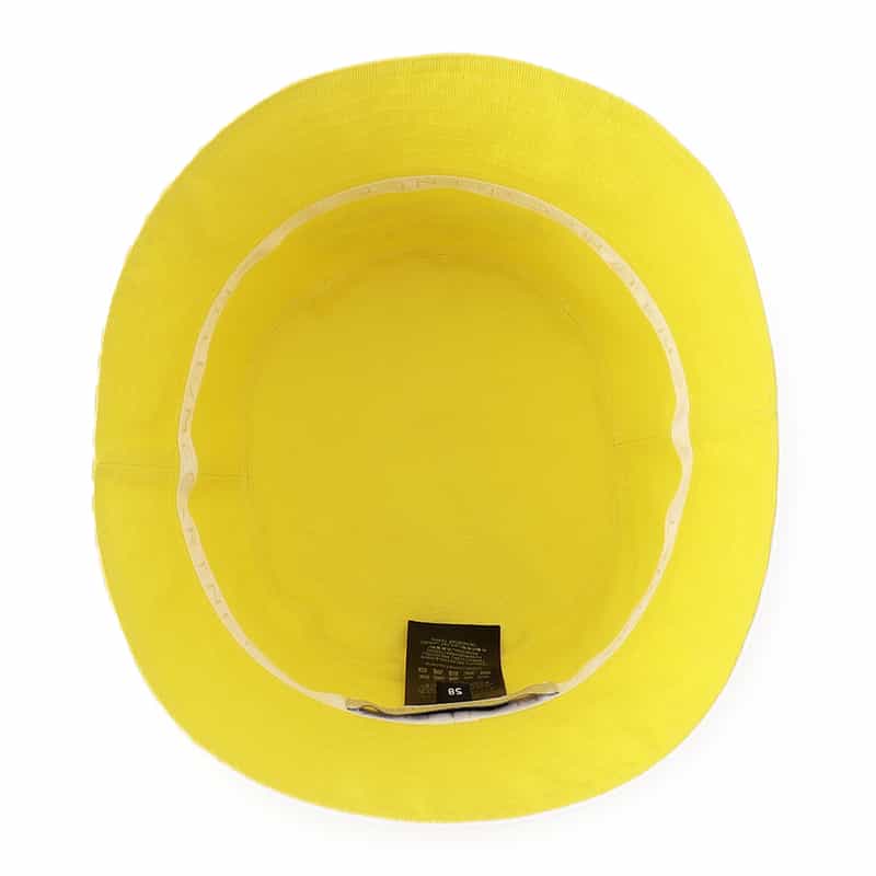 STELLA McCARTNEY ロゴ刺繍バケットハット WHITE