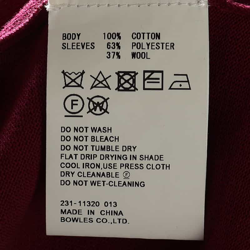 HYKE シアースリーブニットドレス WINE