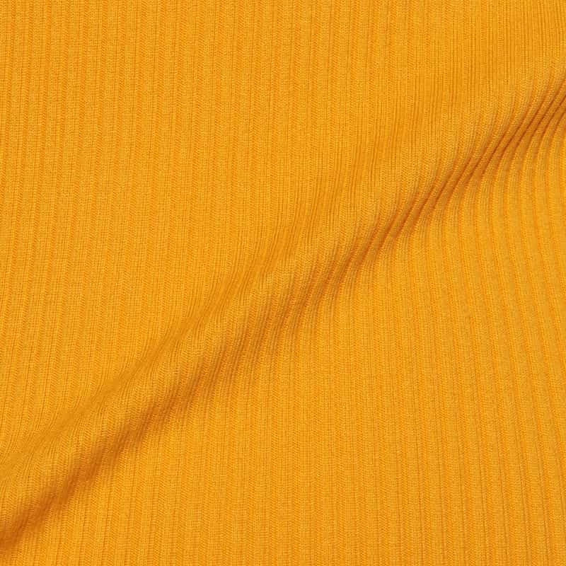 HYKE コットンワンショルダータンクトップ YELLOW