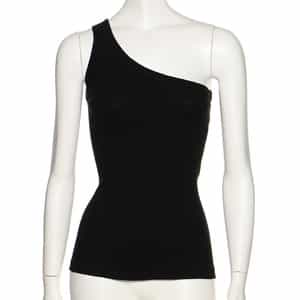 コットンワンショルダータンクトップ