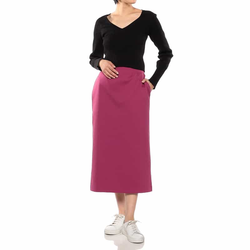 HYKE タイトスカート WINE