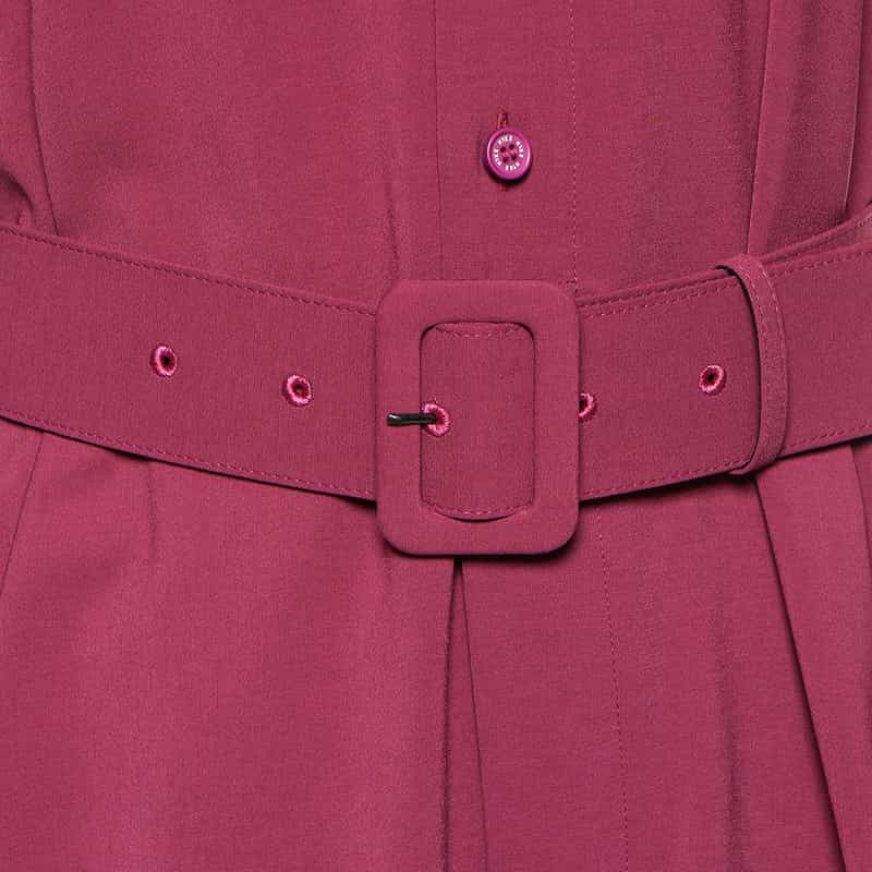 HYKE ジャンプスーツ WINE