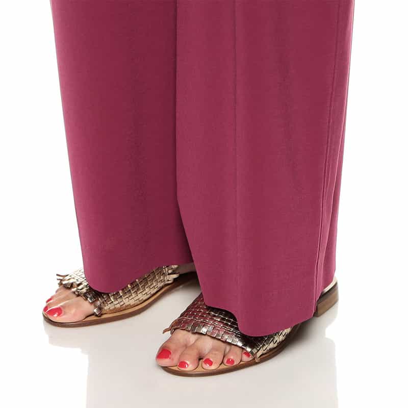 HYKE ジャンプスーツ WINE