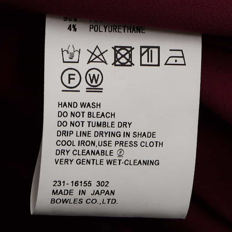 HYKE ジャンプスーツ WINE