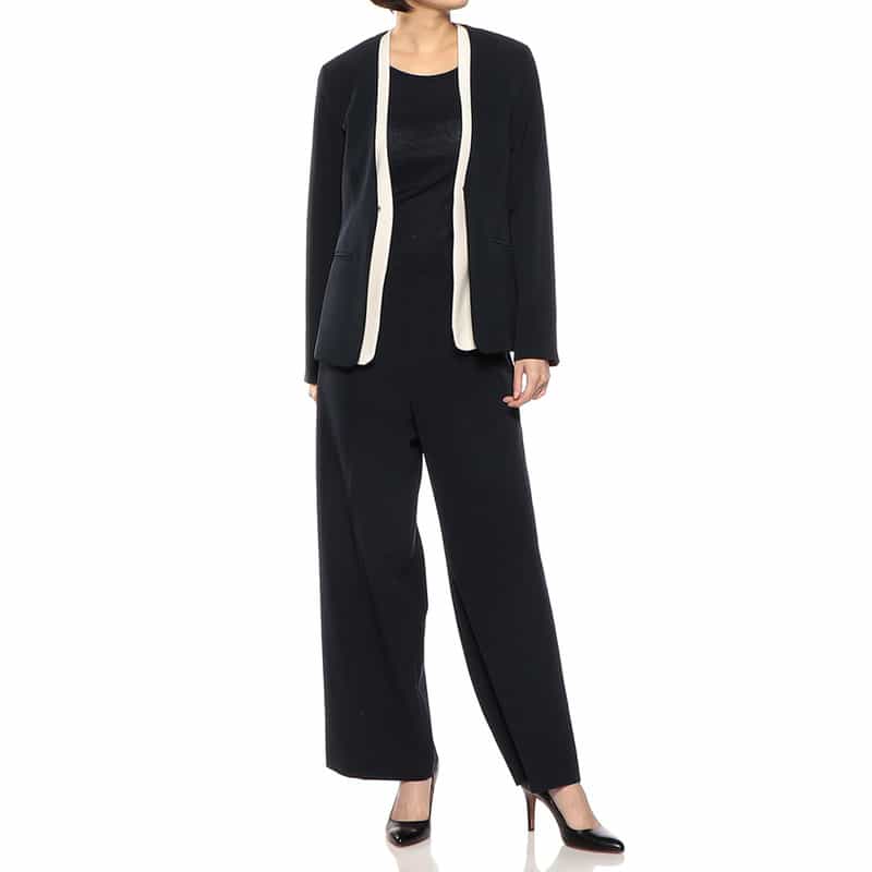 BARNEYS NEW YORK セットアップ2WAYジャケット NAVY