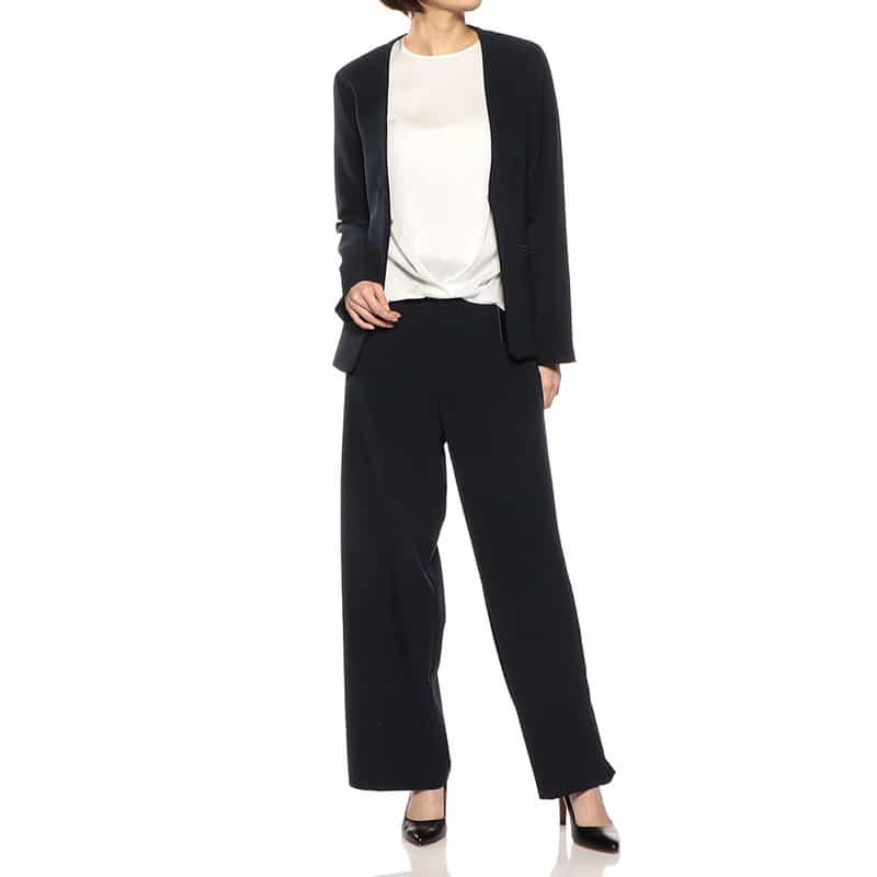 BARNEYS NEW YORK セットアップ2WAYジャケット NAVY